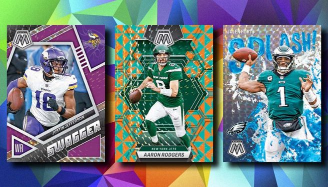 2022 Panini Mosaic Football Checklist, Team Set Lists, Box Info