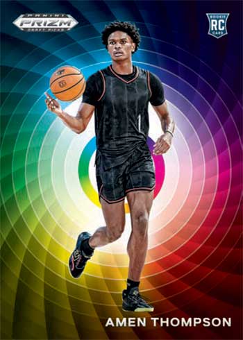 2023 Panini Prizm Draft Picks Basketball Color Wheel Amen Thompson