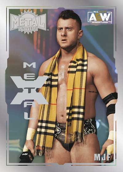 Jack Perry 2025 Skybox Metal Universe AEW EX A Cut Above SSP #9 of 20