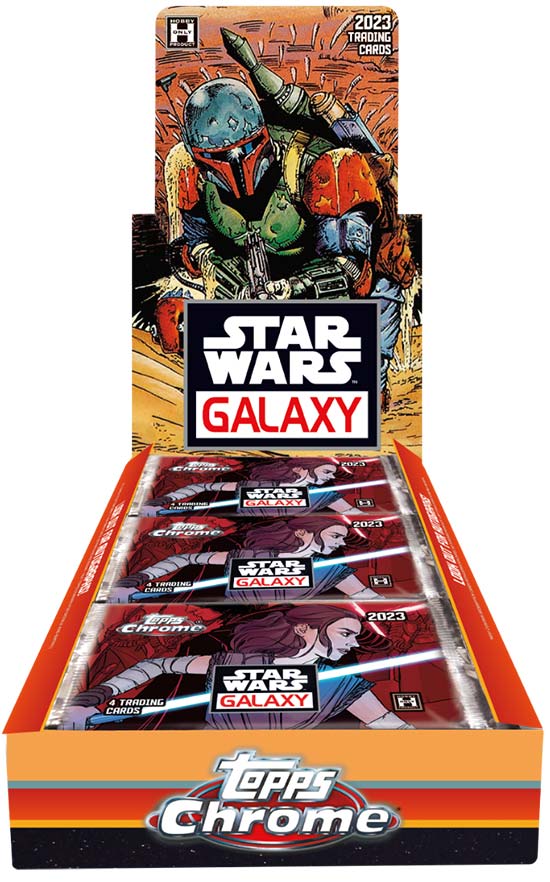 2023 Topps Chrome Star Wars Galaxy Checklist, Box Info, Details