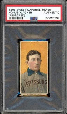 New Record for T206 Honus Wagner Authentic - Beckett News