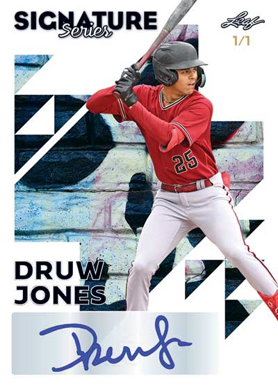 2023 Leaf Signature Series Baseball Checklist, Box Info, Details