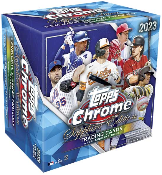 2023 Topps Chrome Sapphire Baseball Checklist, Teams, Box Info
