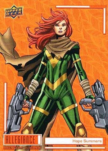 2023 Upper Deck Marvel Allegiance: Avengers vs X-Men Promo Cards AXP1 Hope Summers