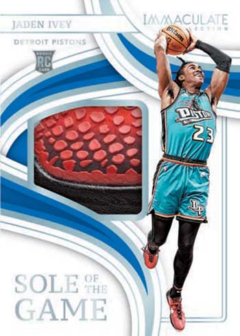 2022-23 Panini Immaculate Basketball Sole of the Game Jaden Ivey