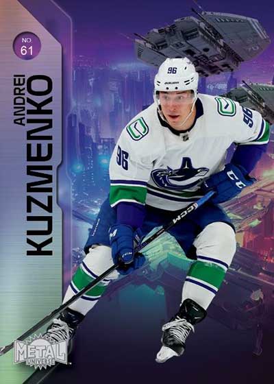 2023-24 SkyBox Metal Universe Hockey Andrei Kuzmenko