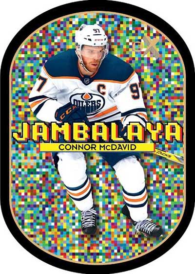 2023-24 SkyBox Metal Universe Hockey Jambalaya Connor McDavid