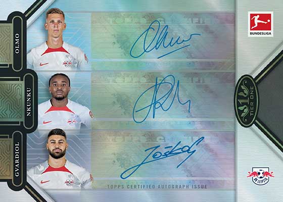 Carte Relique Topps Tier One Bundesliga 2023 - Amos Pieper /144 (SV Werder Brême)