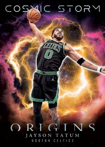 2023-24 Panini Origins Basketball Cosmic Storm Jayson Tatum