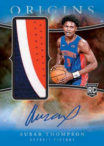 2023-24 Panini Origins Basketball Rookie Jersey Autographs Ausar Thompson