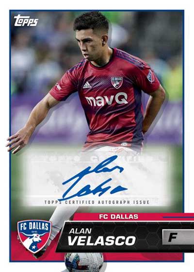 2023 Topps MLS Base Autographs Alan Velasco