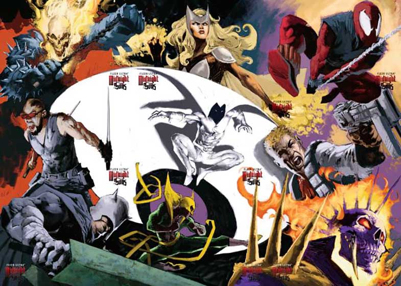 2023 Fleer Ultra Marvel Midnight Sons Checklist, Box Info, Details