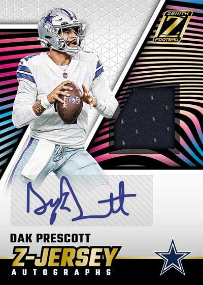2023 Panini Zenith Football Z-Jersey Autographs Dak Prescott