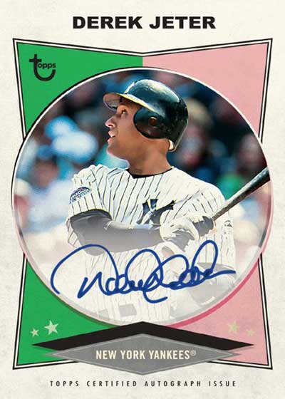2023 Topps Brooklyn Collection Baseball Autographs Derek Jeter