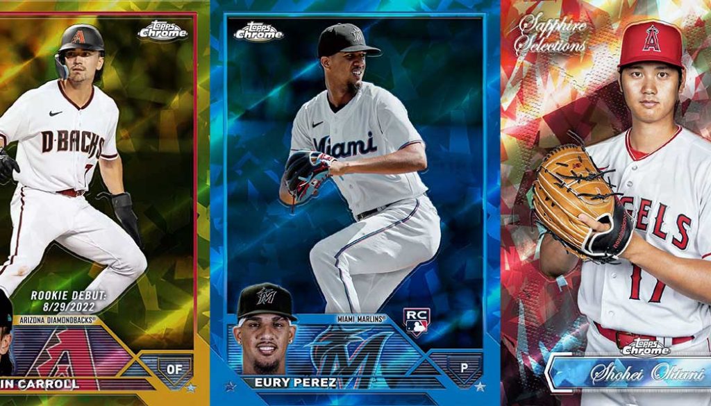 2023 Topps Chrome Sapphire Baseball Checklist, Teams, Box Info