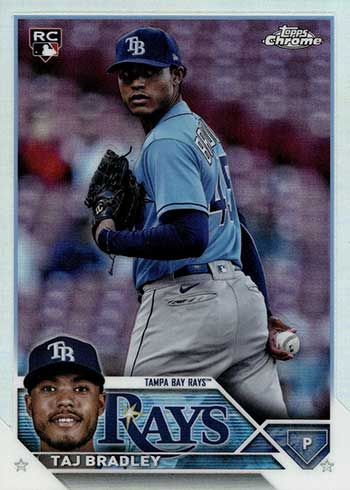 2023 Topps Chrome Update Baseball Variations Taj Bradley