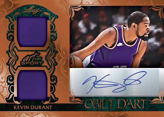 2023 Leaf Art of Sport Objet d'Art Kevin Durant