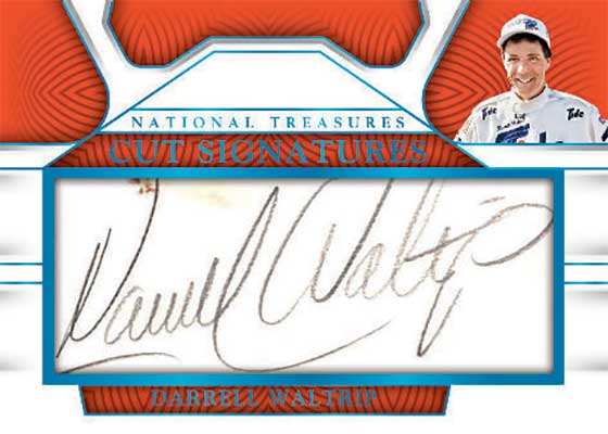 2023 Panini National Treasures NASCAR Racing Cut Signatures Darrell Waltrip