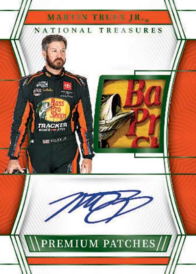 2023 Panini National Treasures NASCAR Racing Premium Patches Martin Truex Jr.
