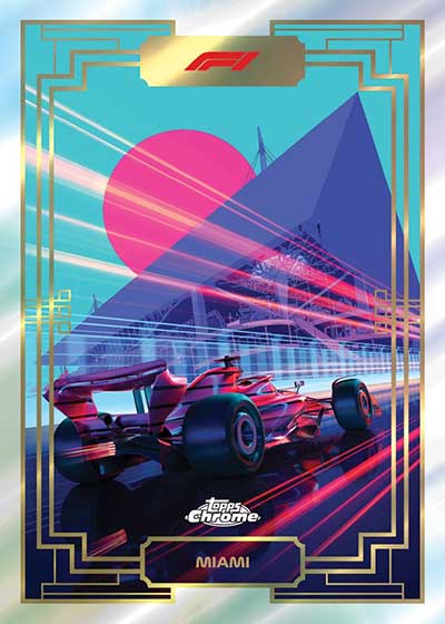 2023 Topps Chrome Formula 1 Art du Grand Prix