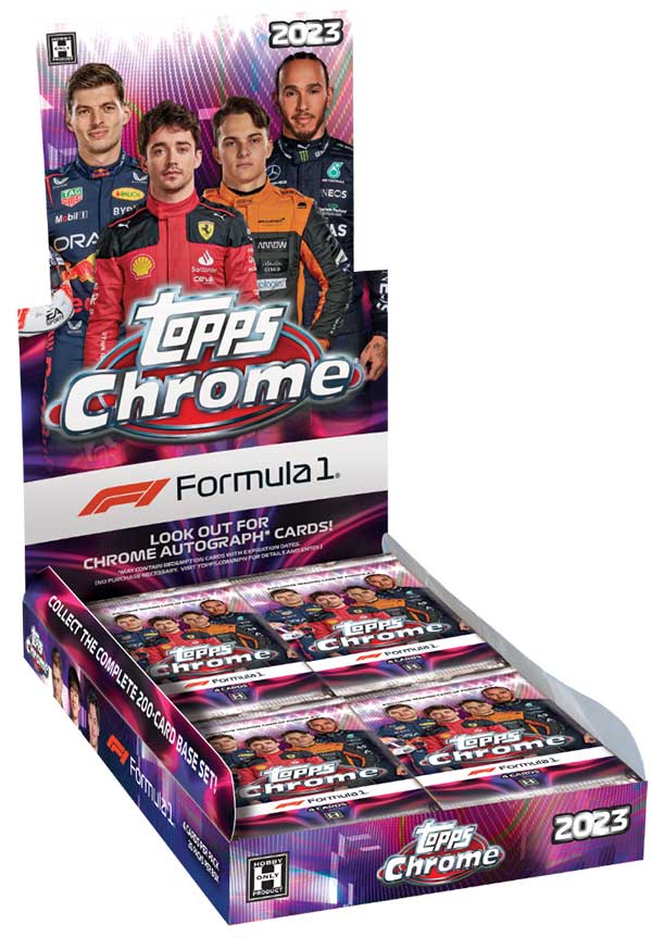 2023 Topps Chrome Formula 1 Checklist, Hobby Box Info, Odds 2023 Topps Chrome Formula 1 Checklist, Hobby Box Info, Odds