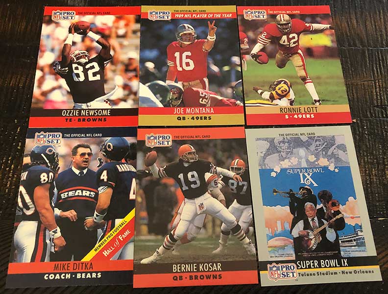 1990 Pro Set Series 1 Football Box Break Review and Breakdown