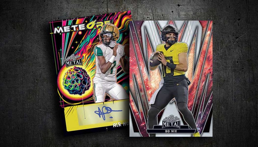 2023 Leaf Metal Football Checklist, Box Details, Release Date