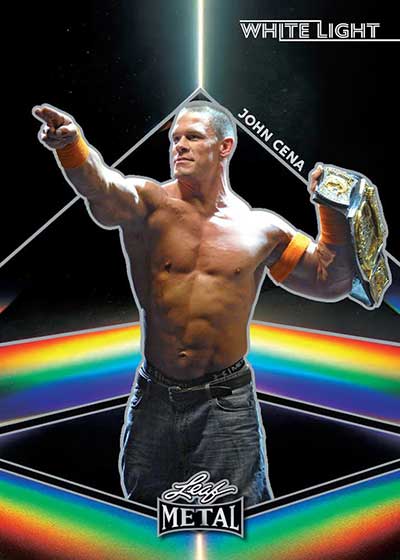 2024 Leaf Metal Legends Wrestling White Light John Cena