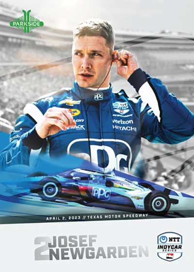 2025 Parkside NTT IndyCar Series Iconic Images Speckle Foil Trading Card - Finish Your Set