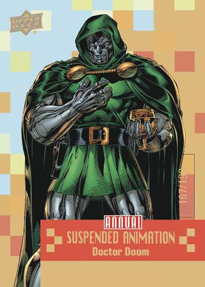 2022-23 Upper Deck Marvel Annual Suspended Animation Doctor Doom