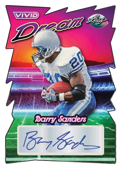 2024 Leaf Vivid Football Dream Barry Sanders
