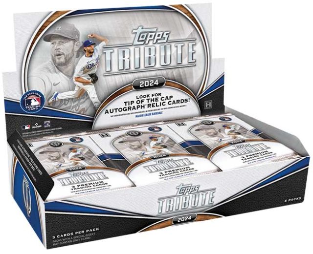 2024 Topps Tribute Baseball Checklist, Team Sets, Hobby Box Info