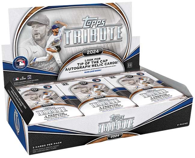 2024 Topps Tribute Baseball Checklist, Team Sets, Hobby Box Info