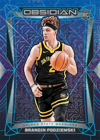 2023-24 Panini Obsidian Basketball Deep Sea Mojo Brandin Podziemski