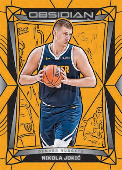 2023-24 Panini Obsidian Basketball Gold Flood Nikola Jokic