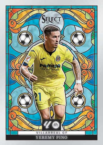 2023-24 Panini Select La Liga Stained Glass Yeremy Pino
