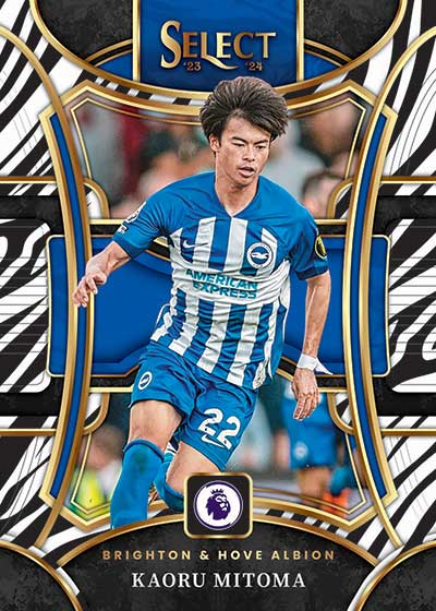 2023-24 Panini Select Premier League Soccer Checklist, Box Info