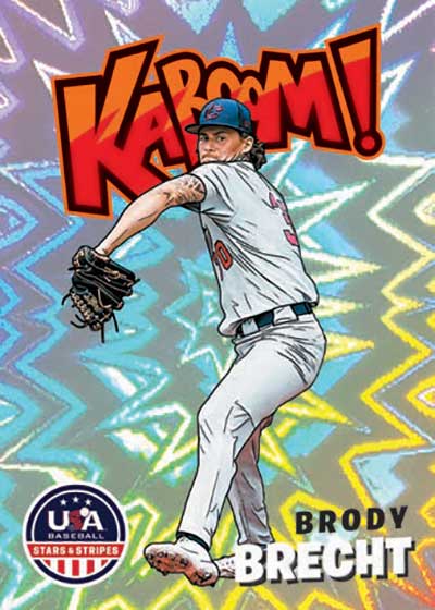 2024 Panini Stars & Stripes USA Baseball Checklist, Box Info