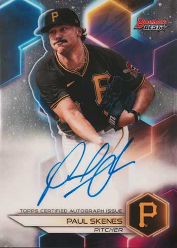 2023 Bowman's Best Best of 2023 Autographs Paul Skenes