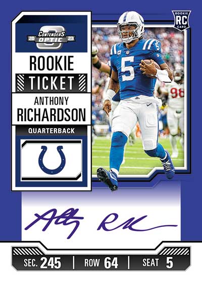 2023 Panini Contenders Optic Football Checklist, Teams, Box Info