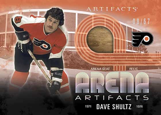 2024-25 Upper Deck Artifacts Hockey Arena Artifacts Dave Shultz