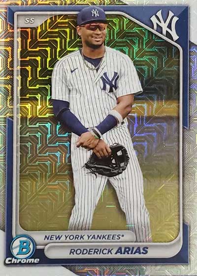 2024 Bowman Mega Box Baseball Variations Roderick Arias