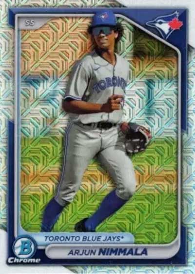 2024 Bowman Mega Box Baseball Variations Arjunn Nimmala