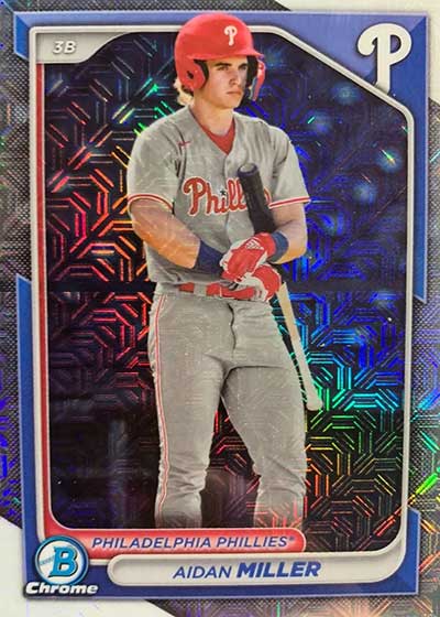 2024 Bowman Mega Box Baseball Variations Aidan Miller