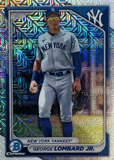 2024 Bowman Mega Box Baseball Variations George Lombard Jr.