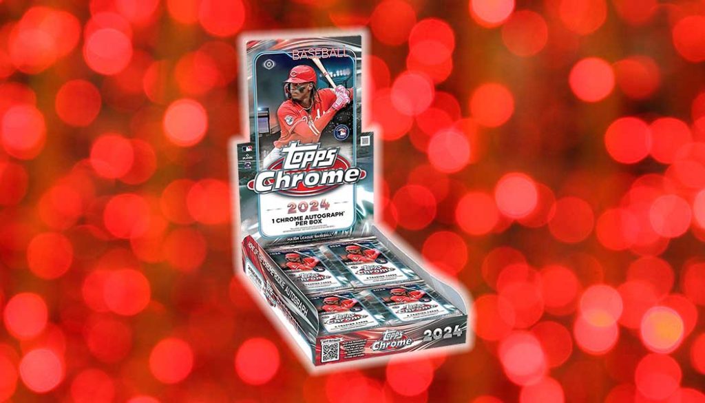 2024 Topps Chrome Logofractor Baseball Checklist, Box Info