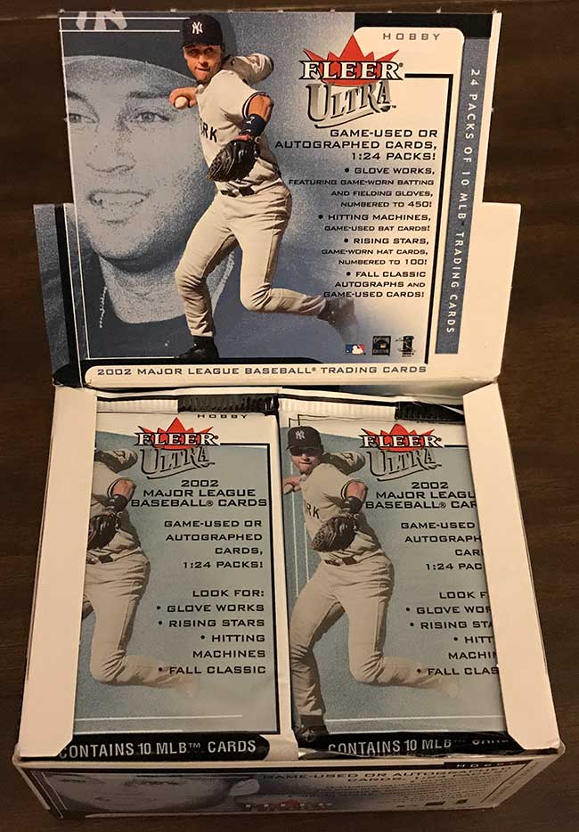 2002 Fleer Ultra Baseball Box Break, Review and Breakdown
