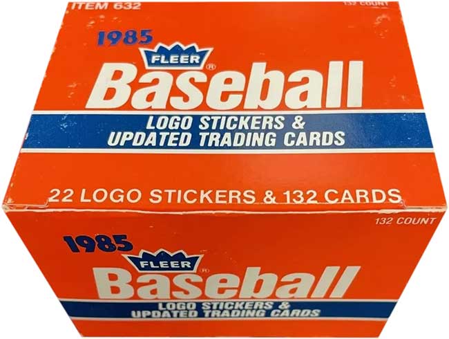 1985 Fleer Update Baseball Checklist, Team Sets Lists, Set Details