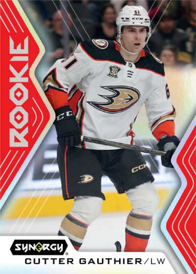 2024-25 Upper Deck Synergy Hockey Red Cutter Gauthier
