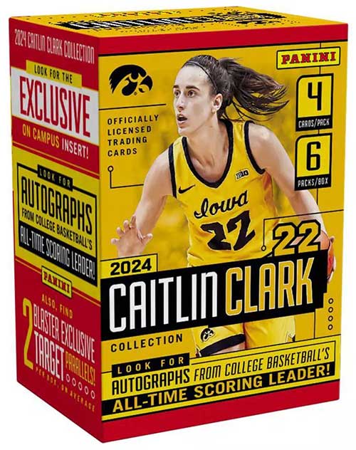 2024 Panini Caitlin Clark Collection Target Blaster